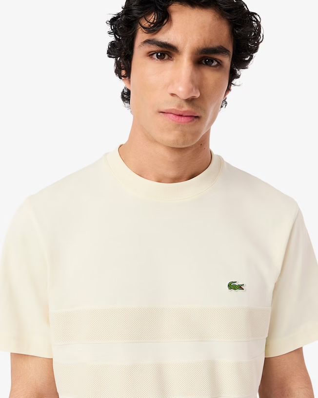 T-shirt Maille Côtelée Épaisse