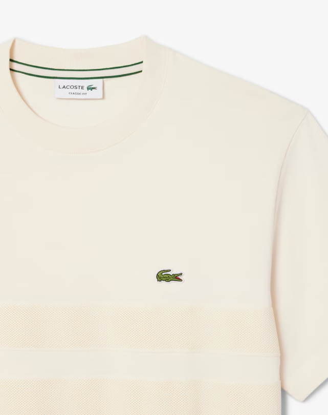 T-shirt Maille Côtelée Épaisse