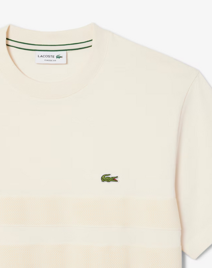 T-shirt Maille Côtelée Épaisse