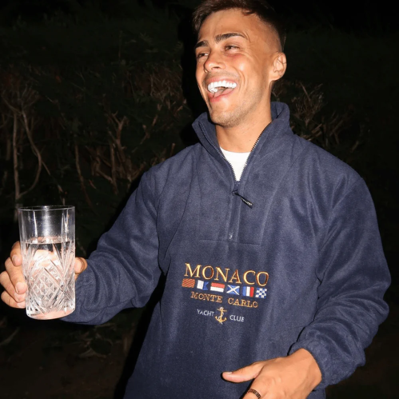 MONACO Mezza zip Old Money