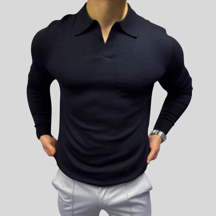 DANWON Polo a manica lunga