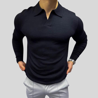 DANWON Polo a manica lunga